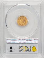 1855 G$1 Type Two Gold Dollar PCGS MS64