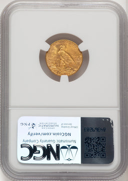 1926 $2.50 Indian Quarter Eagle NGC MS65 (774687012)
