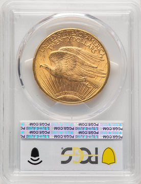 1910-D $20 Saint-Gaudens Double Eagle PCGS MS64+