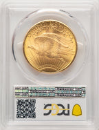 1925 $20 Saint-Gaudens Double Eagle PCGS MS65+ (773481137)