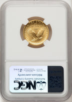 2016-W 25C Standing Liberty 100th Anniversary Gold Centennial Jeff Garrett Red Book NGC MS70