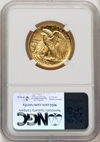 2016-W 50C Walking Liberty 100th Anniversary Gold Centennial Jeff Garrett Red Book NGC MS70
