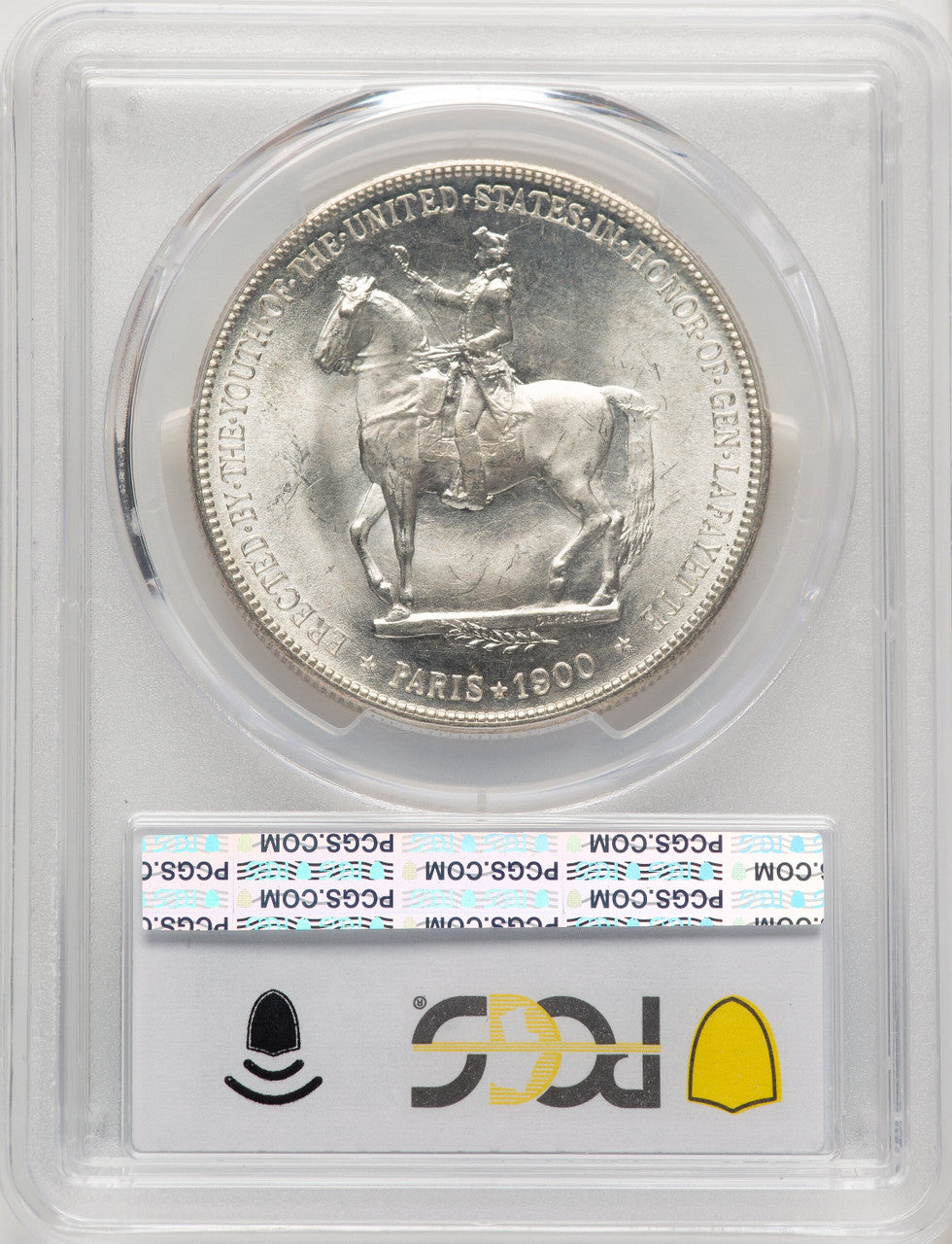 1900 Lafayette Dollar Commemorative Silver PCGS MS66