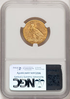 1908-D $5 Indian Half Eagle NGC MS64 (774293001)