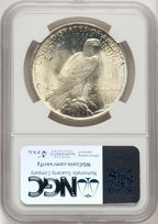 1923 Peace Dollar NGC MS67 (773302015)