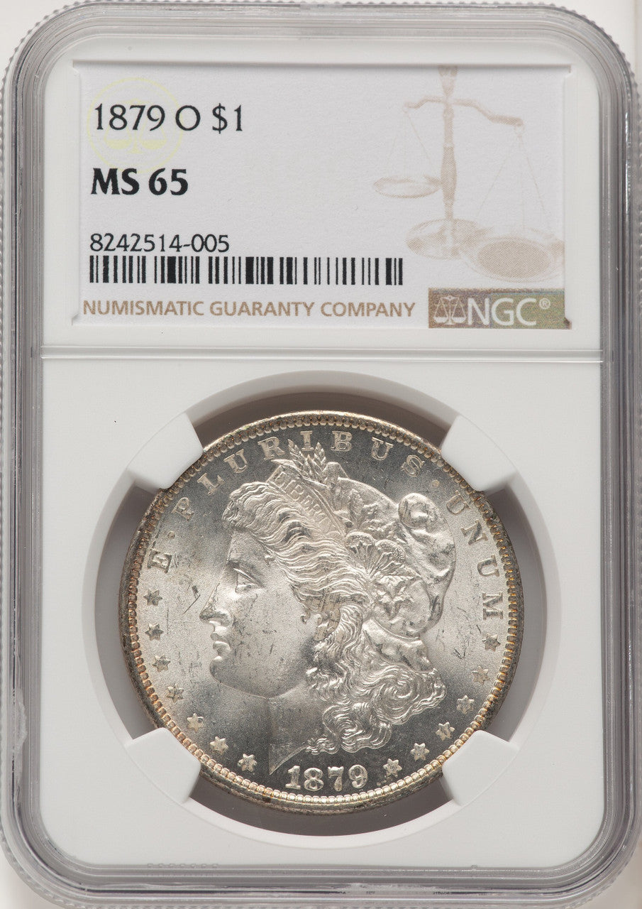 1879-O Morgan Dollar NGC MS65