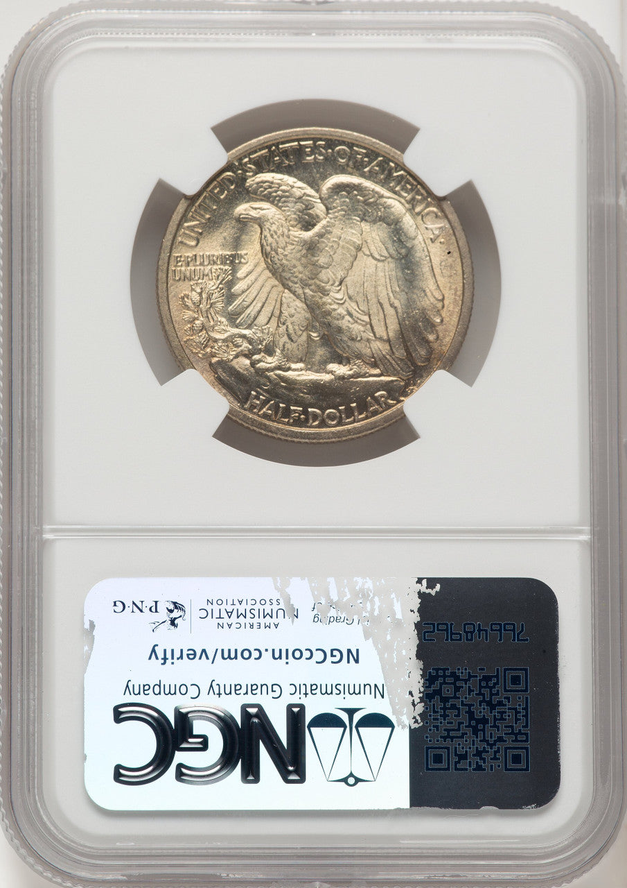 1917 50C Walking Liberty Half Dollar NGC MS66 (774734001)