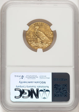 1913 $5 Indian Half Eagle NGC MS62 (775274010)