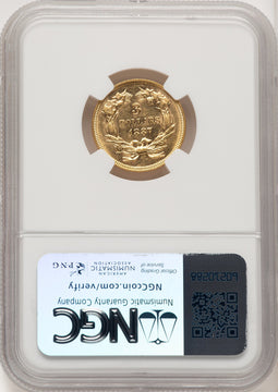 1887 $3 Three Dollar Gold Pieces NGC MS61