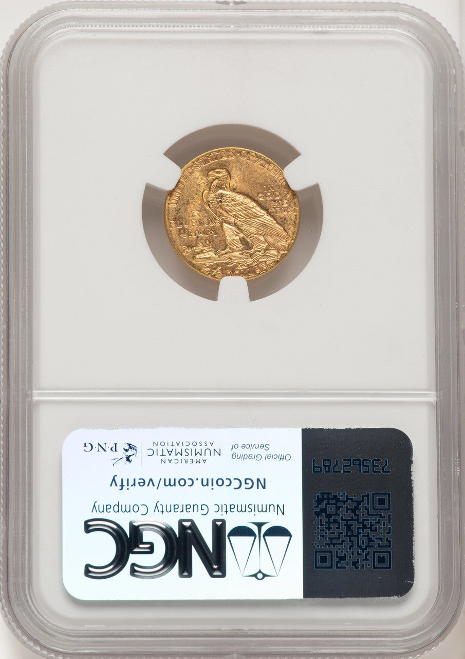 1914 $2.50 Indian Quarter Eagle NGC MS64 (772950018)