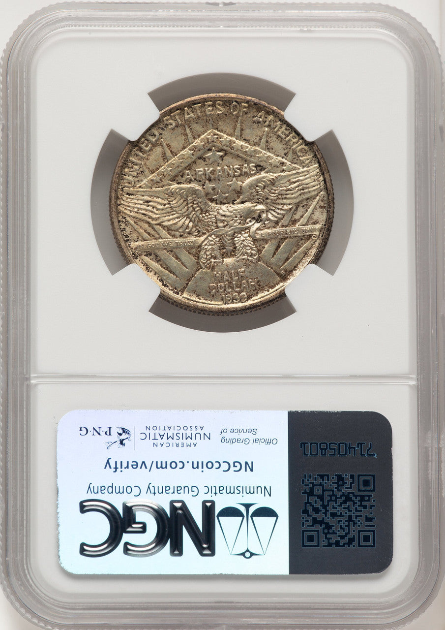 1939-S 50C Arkansas Commemorative Silver NGC MS67 (520502023)