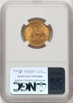 1907 $5 Liberty Half Eagle NGC MS65+
