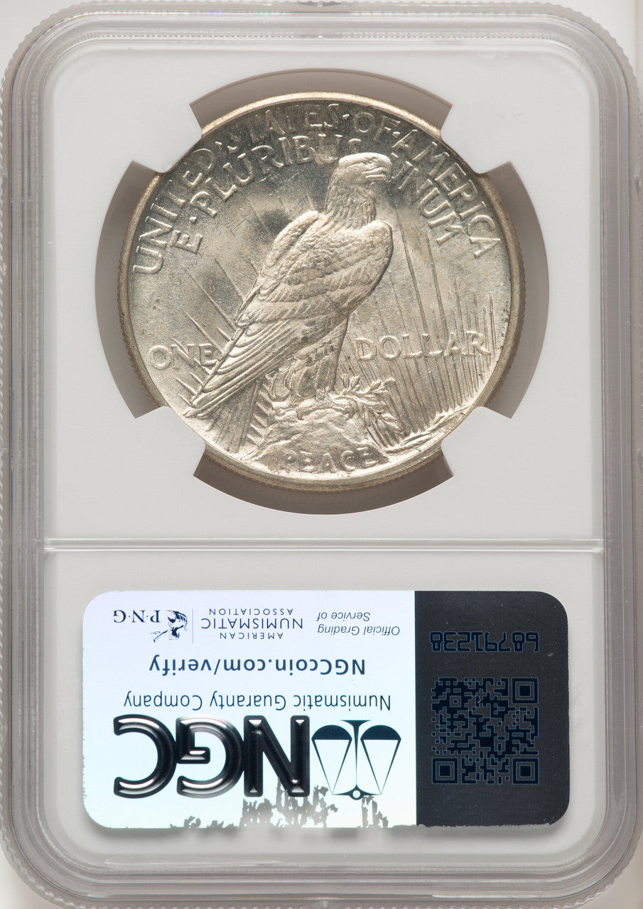 1921 Peace Dollar NGC MS65 (774721010)
