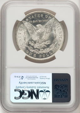 1890-O Morgan Dollar NGC MS65