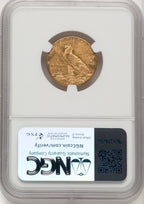 1916-S $5 Indian Half Eagle NGC MS60