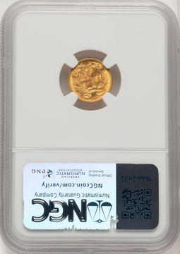 1889 G$1 Gold Dollar NGC MS67 (774721018)