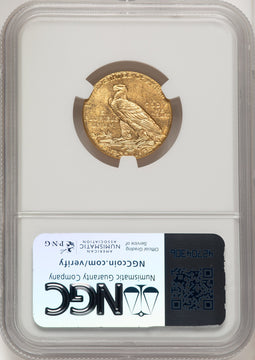 1913 $5 Indian Half Eagle NGC MS63 (774742053)
