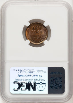 1909-S 1C VDB BN Lincoln Cent NGC MS65