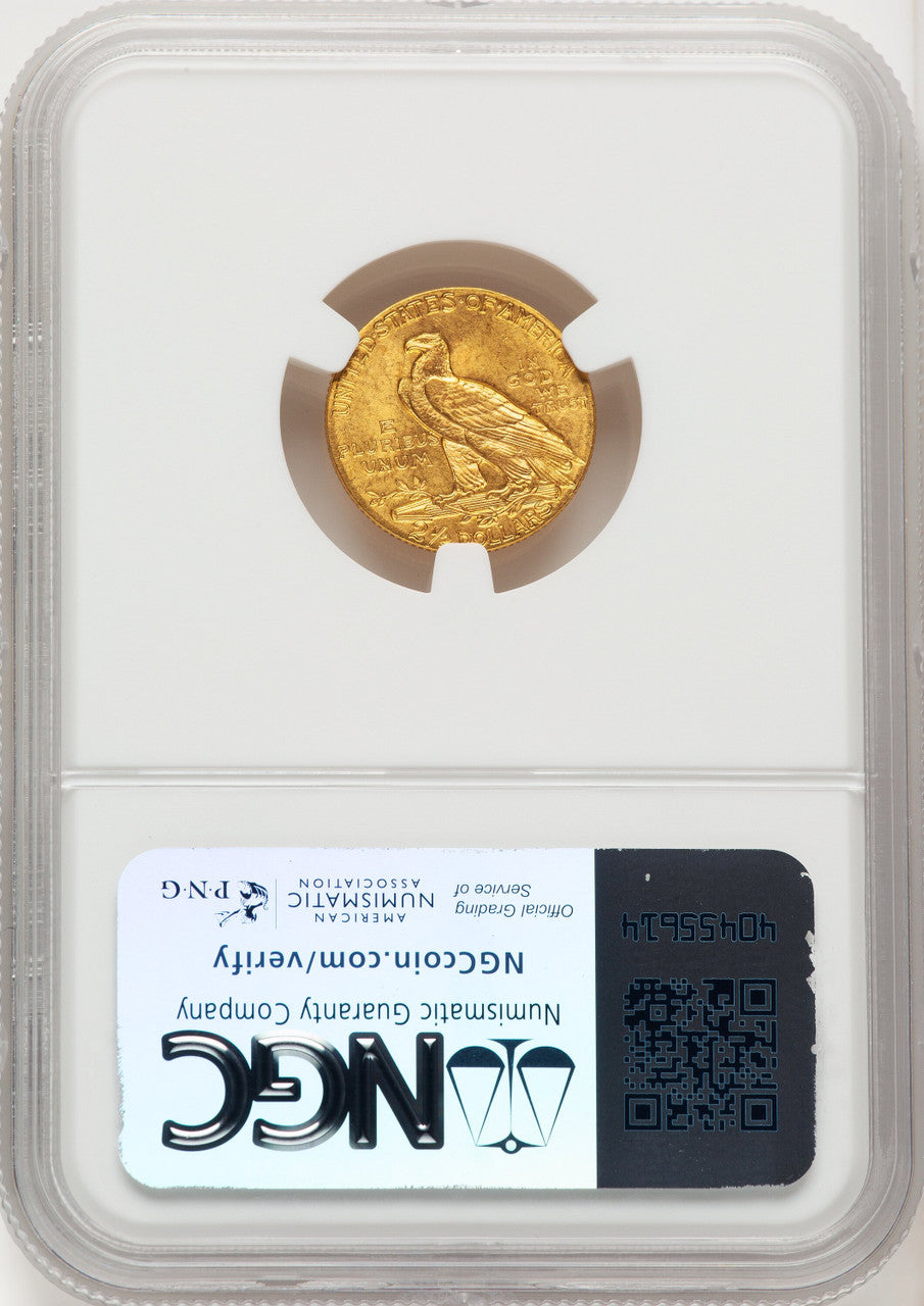 1908 $2.50 Indian Quarter Eagle NGC MS65 (774721015)