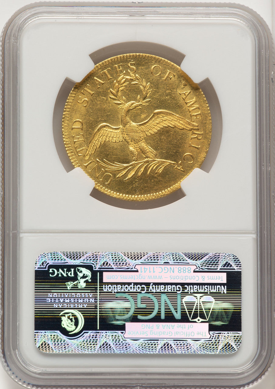 1795 $10 13 Leaves Early Eagle NGC MS64