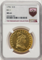 1796 $10 Early Eagle NGC MS61