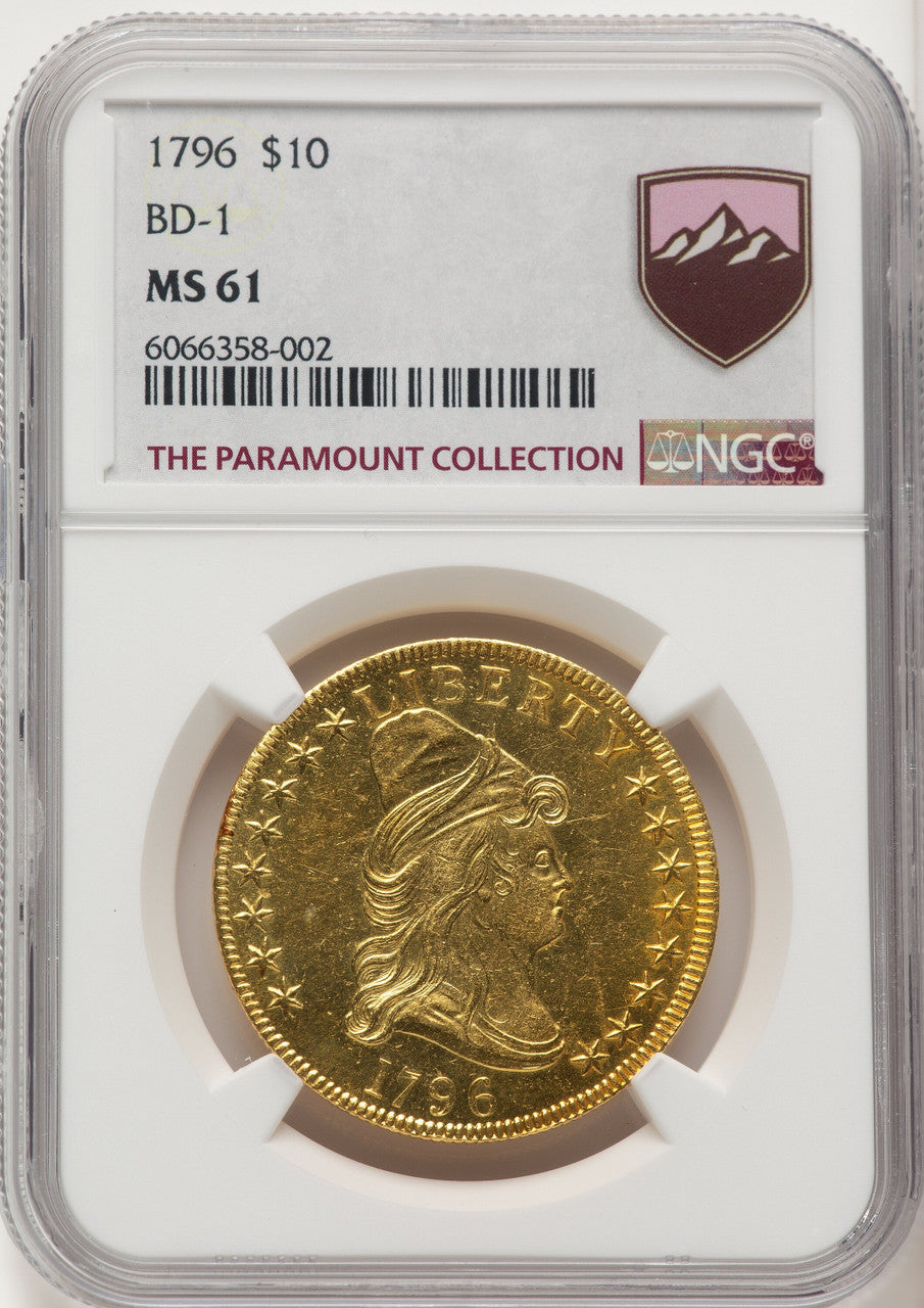 1796 $10 Early Eagle NGC MS61