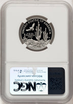 2001-W $50 Half-Ounce Platinum Eagle Brown Label NGC PF70 (774692052)