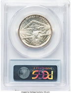 1939-S 50C Arkansas CAC Commemorative Silver PCGS MS66