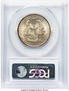 1936 50C Albany CAC Commemorative Silver PCGS MS67 (777707018)