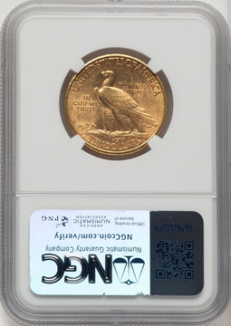 1910-S $10 Indian Eagle NGC AU58 (572303020)