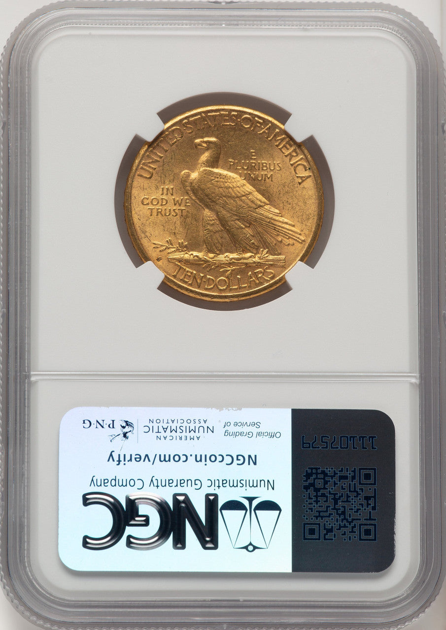 1910-S $10 Indian Eagle NGC AU58 (177269033)