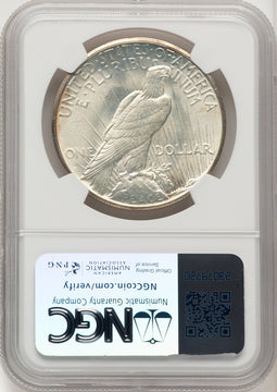 1934-S Peace Dollar NGC MS64