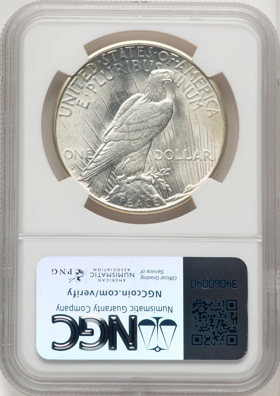 1934-S Peace Dollar NGC MS61