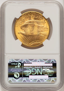 1920 $20 Saint-Gaudens Double Eagle NGC MS64 (520645004)