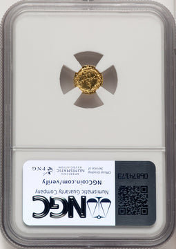 1872/1 25C BG-869 DM California Fractional Gold NGC MS66+