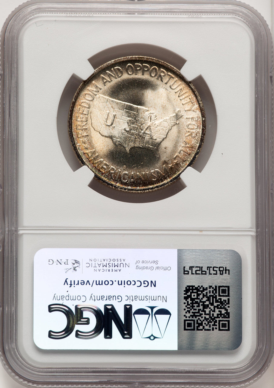 1951-S 50C Washington-Carver Commemorative Silver NGC MS67 (775690047)