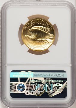 2009 $20 Ultra High Relief Mike Castle NGC MS70
