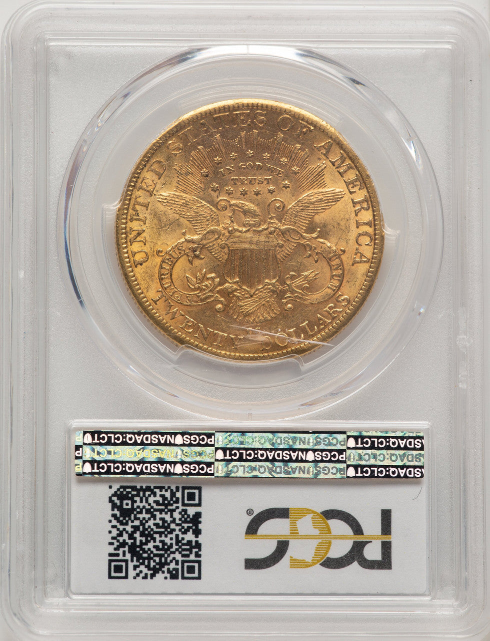 1883-CC $20 Liberty Double Eagle PCGS MS61
