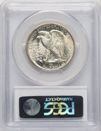 1917-S 50C REVERSE Walking Liberty Half Dollar PCGS MS65