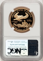 2000-W $50 One-Ounce Gold Eagle Brown Label NGC PF70 (755489024)