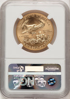 2016-W $50 One-Ounce Gold Eagle 30th Anniversary NGC MS70