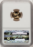 2012-W Gold American Eagle 4-Coin Set Brown Label NGC PF70