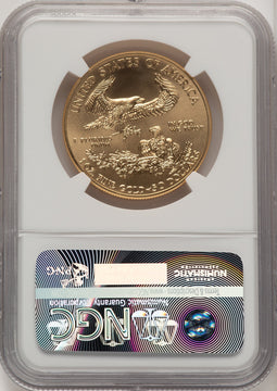 2016-W $50 One-Ounce Gold Eagle 30th Anniversary Ed Moy NGC MS70