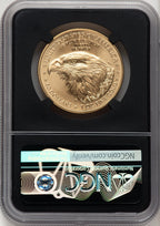 2021-W One-Ounce Gold Eagle Type Two Burnished FDI FDI Jennie NGC MS70 Norris