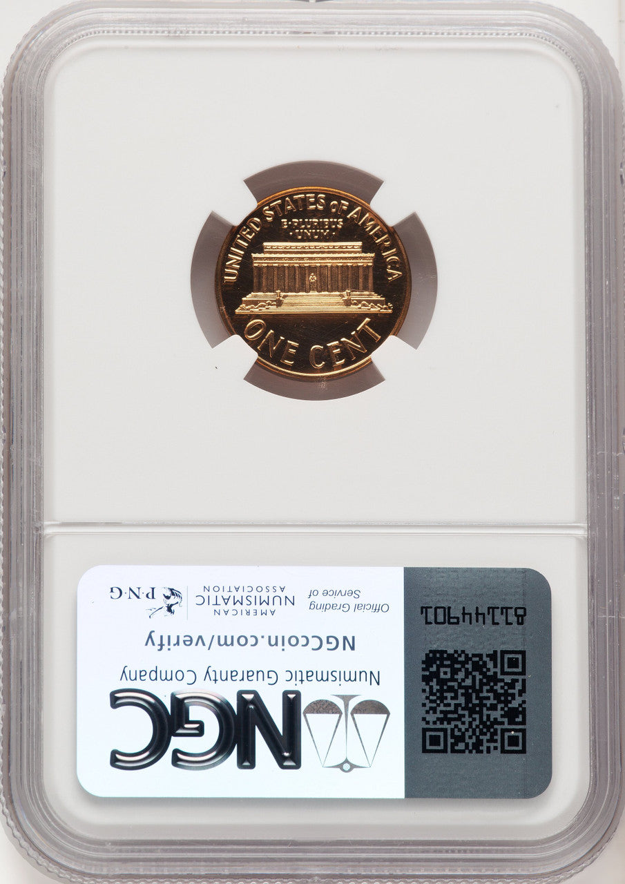 1961 1C Proof Lincoln Cent NGC PR68