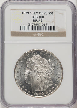 1879-S Reverse of 1878 Morgan Dollar NGC MS62 (520695065)