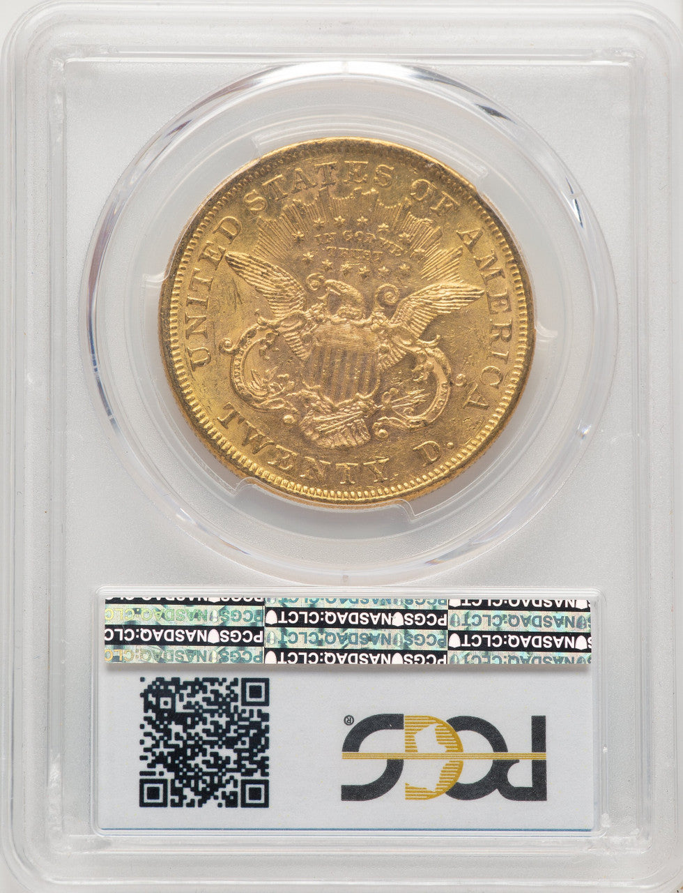 1872 $20 Liberty Double Eagle PCGS MS61 (774764003)