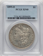 1895-O Morgan Dollar PCGS XF40 (520667013)