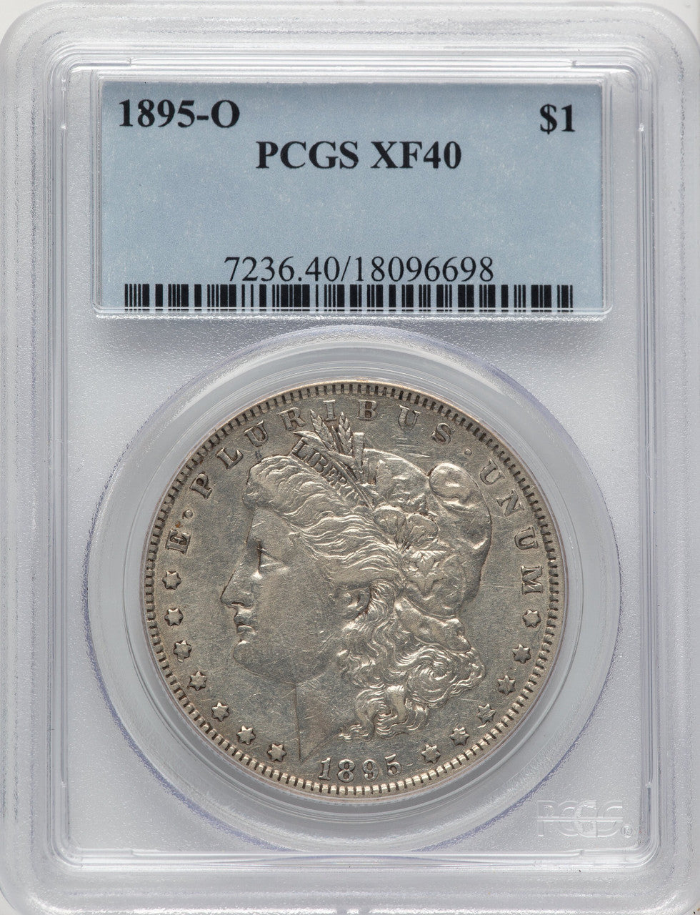 1895-O Morgan Dollar PCGS XF40 (520667013)