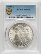 1899-S Morgan Dollar PCGS MS64